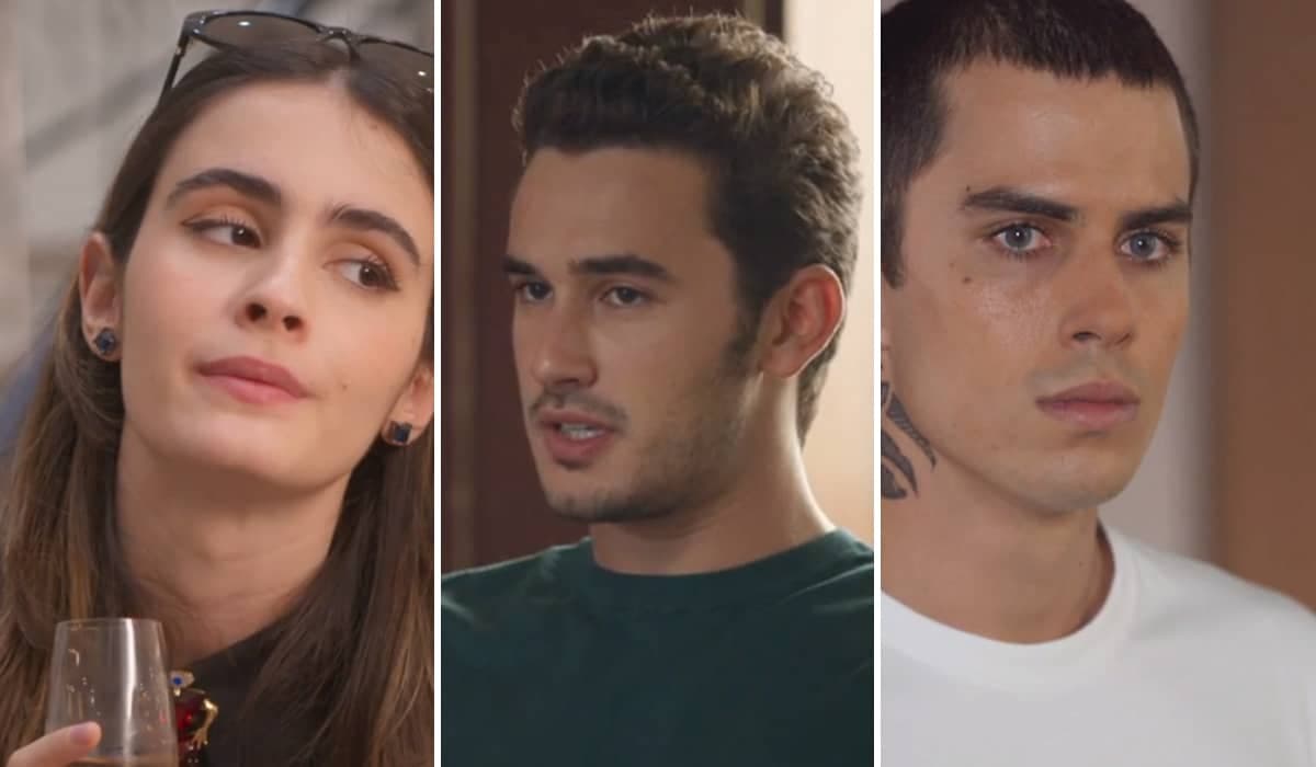 Cris revela a Giovanni que se interessou por Marcos em Elas por Elas