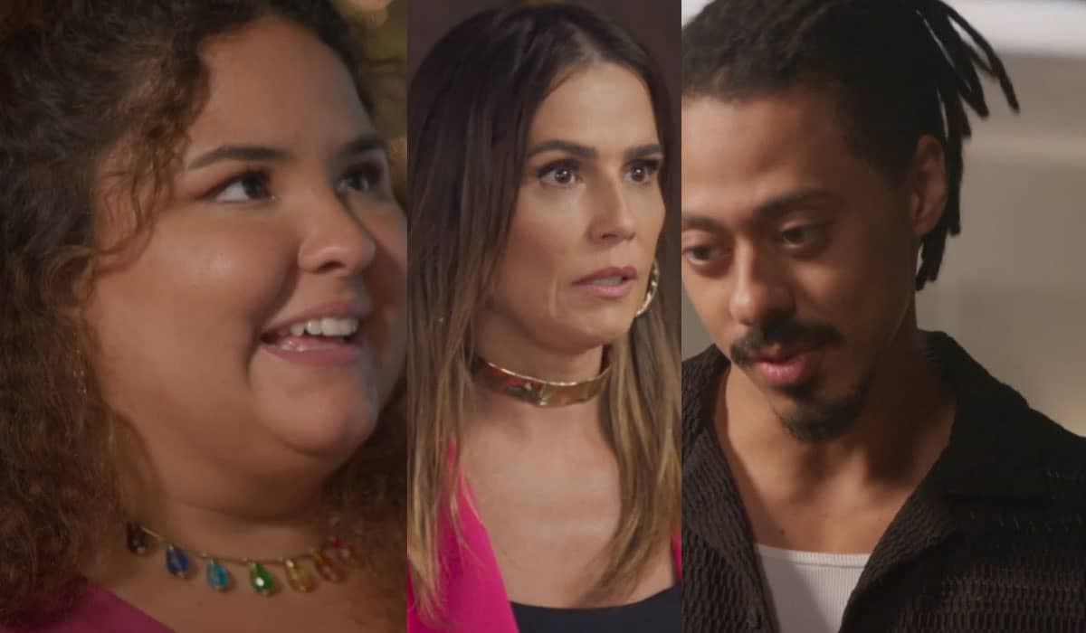 Lara flagra beijo de Yeda em Edu e expulsa o personal trainer de casa em Elas por Elas