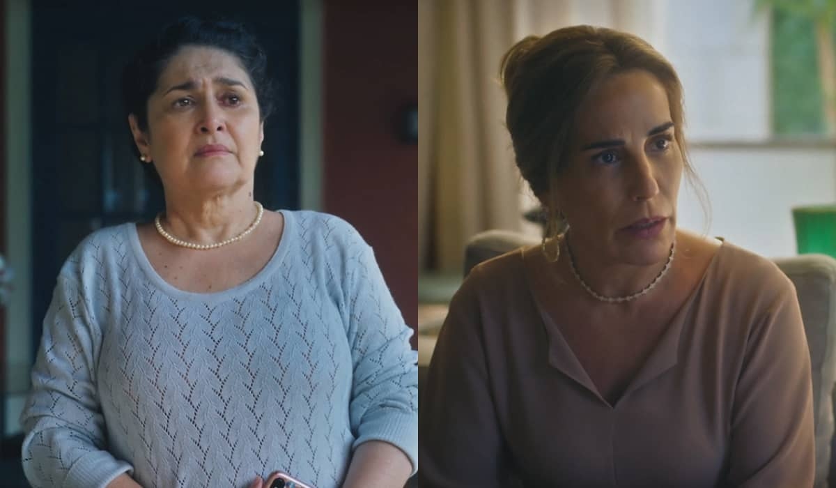 Angelina treme ao imaginar o retorno de Irene à fazenda em Terra e Paixão