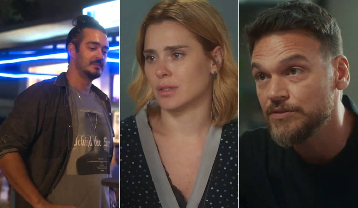 Lumiar se embriaga no bar de Simas, que erra feio ao chamar Theo em Vai na Fé