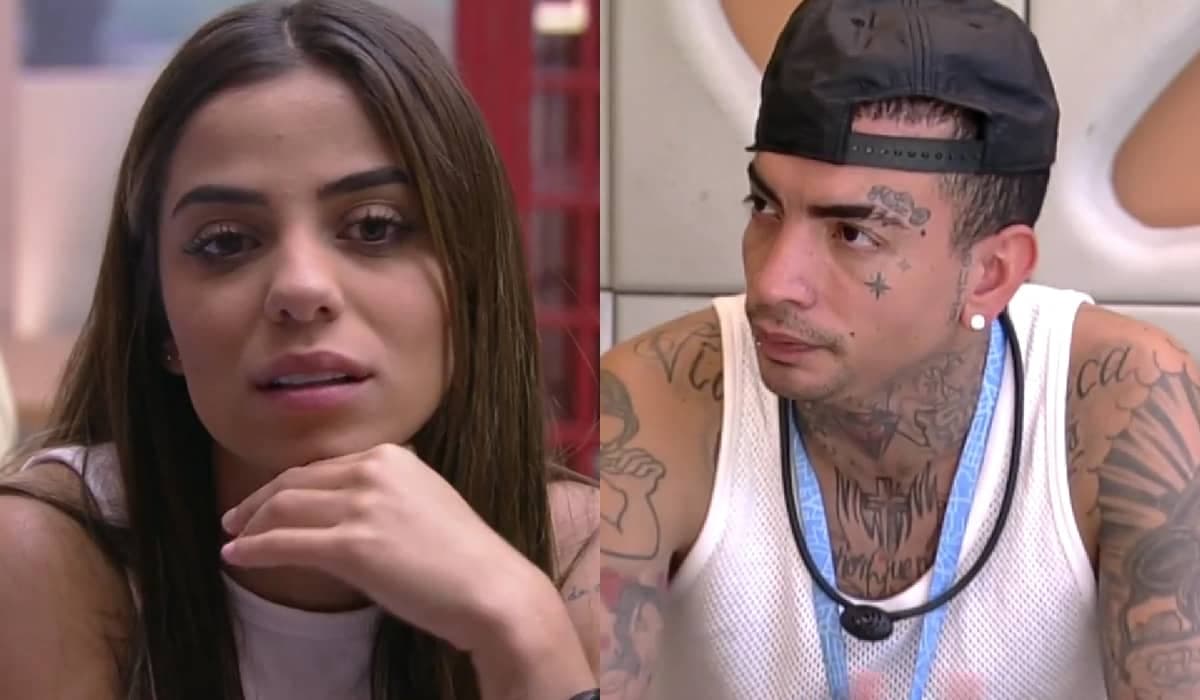 Após ouvir conversa de brothers, Key declara guerra contra Guimê no BBB 23
