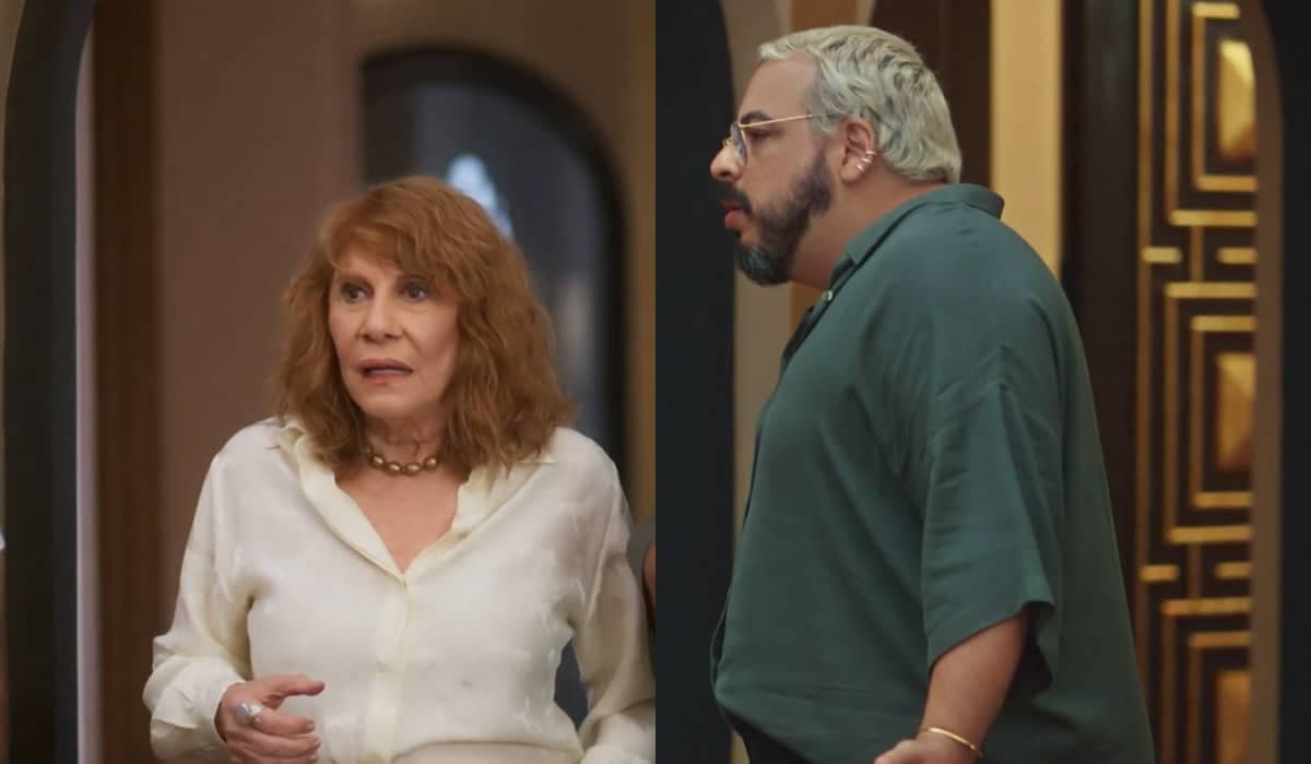 Vitinho tenta levantar a moral de Wilma, mas piora tudo com gafe em Vai na Fé