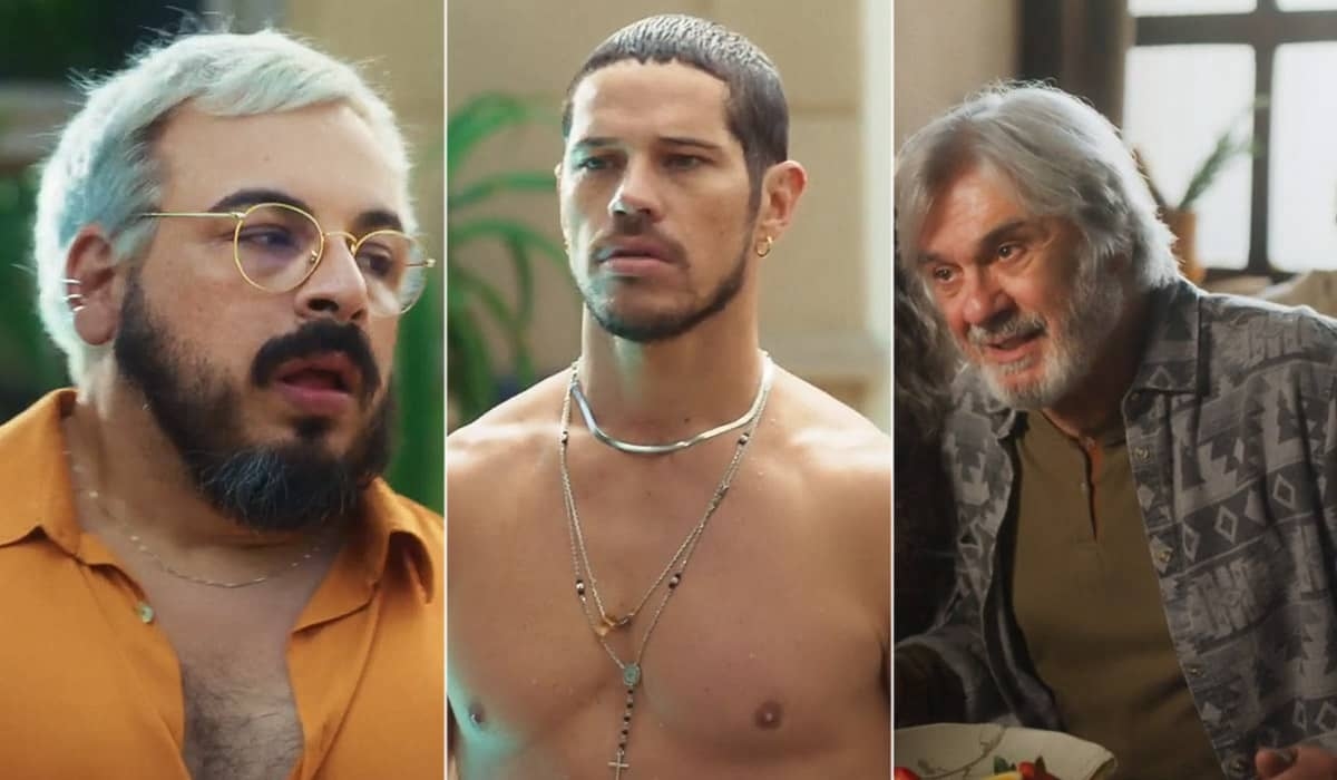 Vitinho se preocupa com a péssima relação entre Lui e Fábio em Vai na Fé