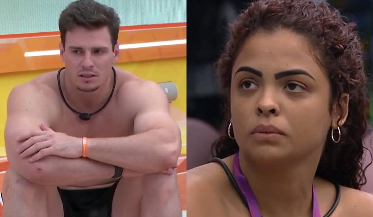 Climão! Paula joga verde e tenta descobrir voto do líder Gustavo no BBB 23