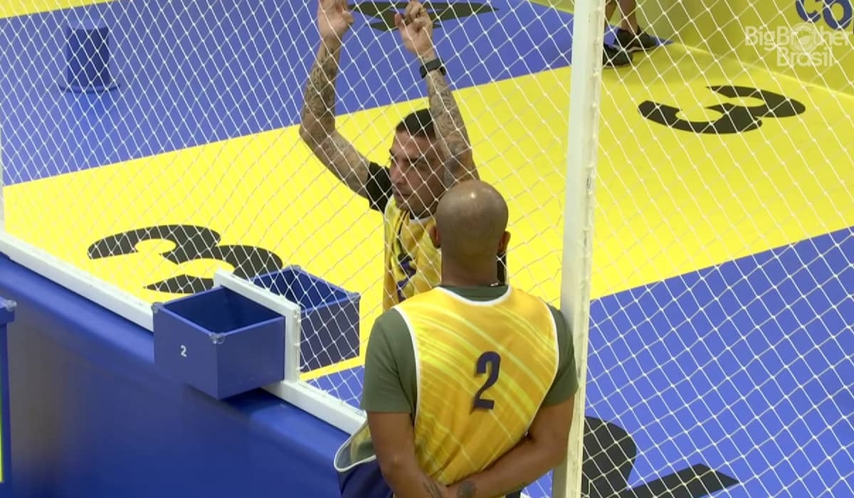 Ricardo e Guimê vencem a prova do líder do BBB 23