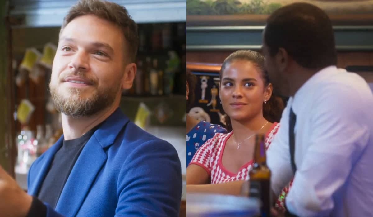 Jenifer sente repulsa ao ver Ben se divertindo com Theo em Vai na Fé
