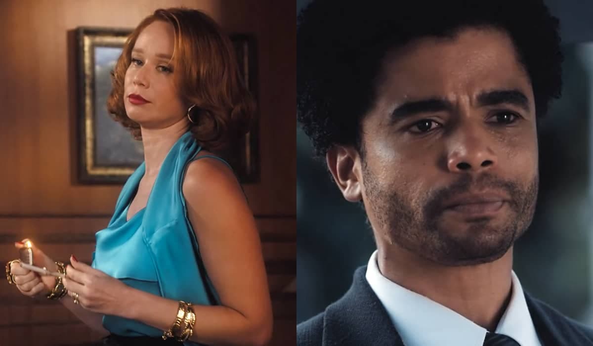 Gilda fica atordoada após receber Orlando no hotel em Amor Perfeito