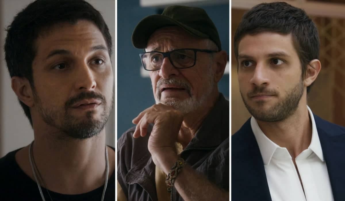 Oto flagra Ari se escondendo da polícia na casa de Dante, mas não faz nada em Travessia