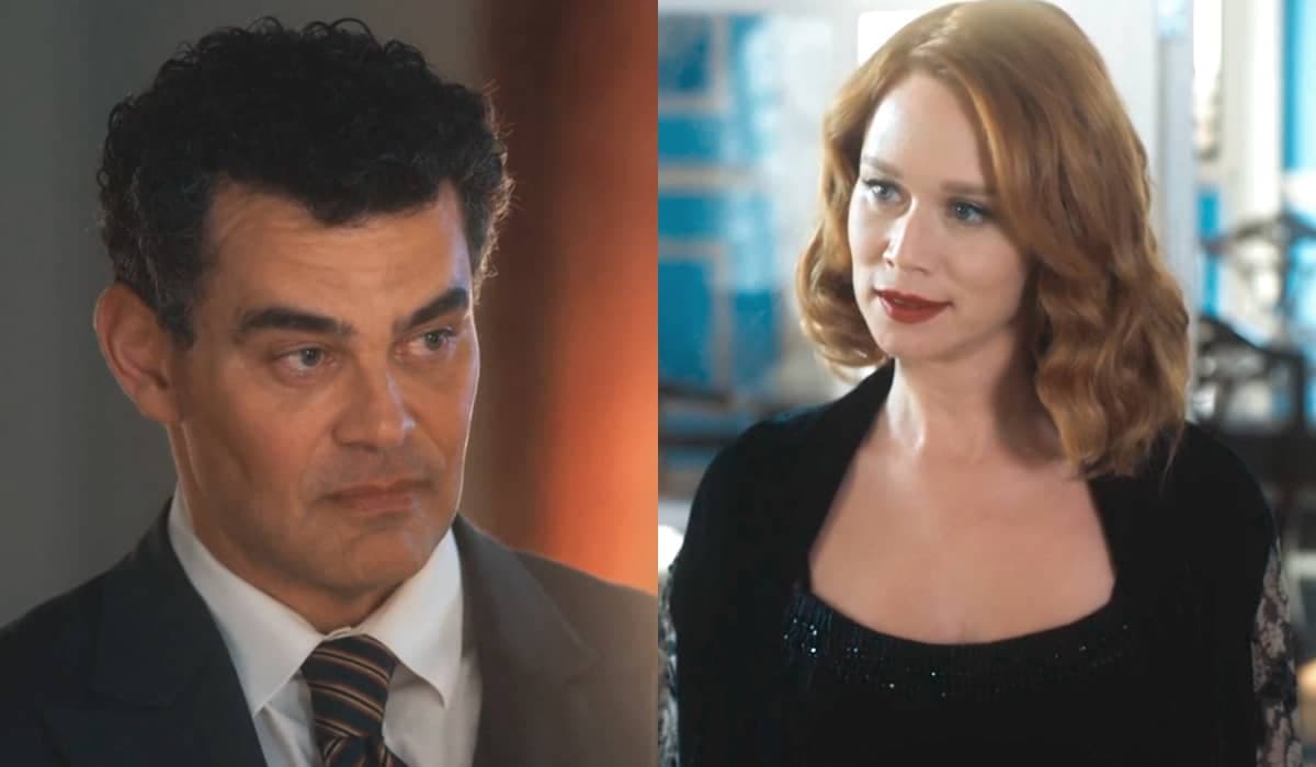 Érico fica alerta com atitude suspeita de Gilda em Amor Perfeito