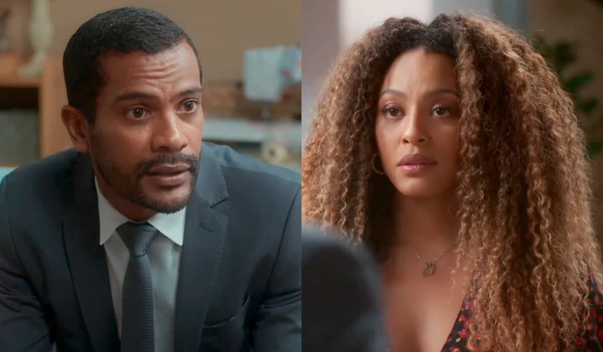 Ben se emociona após fazer interrogatório com Sol em Vai na Fé