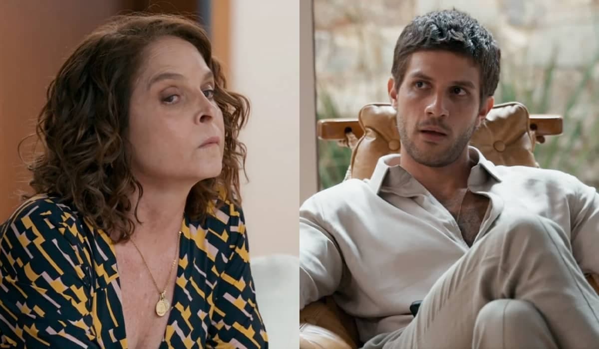 Núbia fica nervosa ao descobrir que Ari planeja arranjar uma arma em Travessia