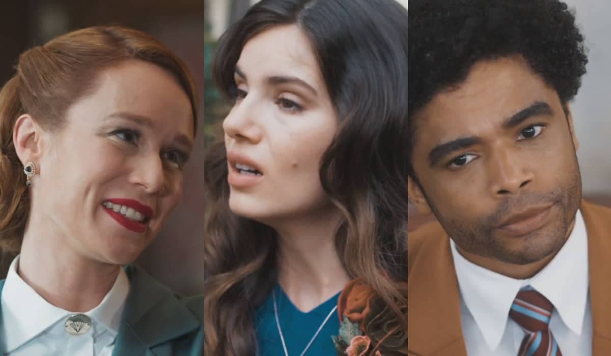 Com uma manchete, Gilda difama Marê e faz Orlando ser preso em Amor Perfeito