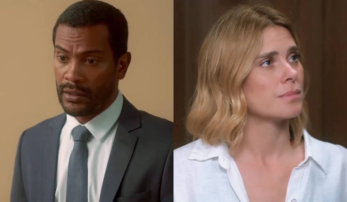 Beijo entre Ben e Lumiar termina em briga feia em Vai na Fé