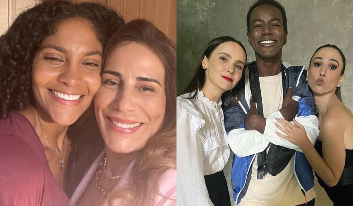 Elenco agita web em evento de lançamento de Terra e Paixão