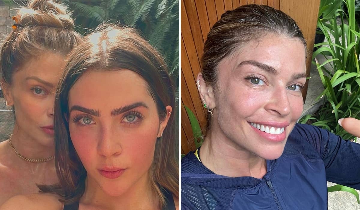 Grazi Massafera revela bastidores do encontro de Débora e Chiara em Travessia