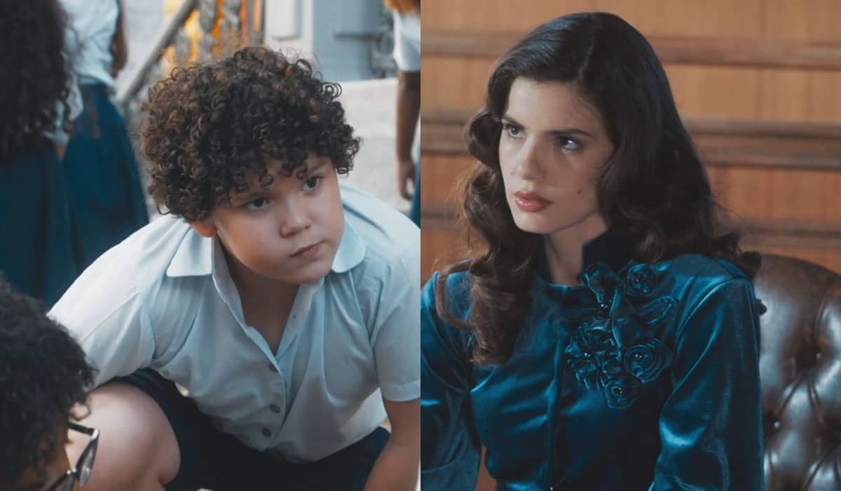 Marê fica perplexa após ser destratada pelo pequeno Tobias em Amor Perfeito