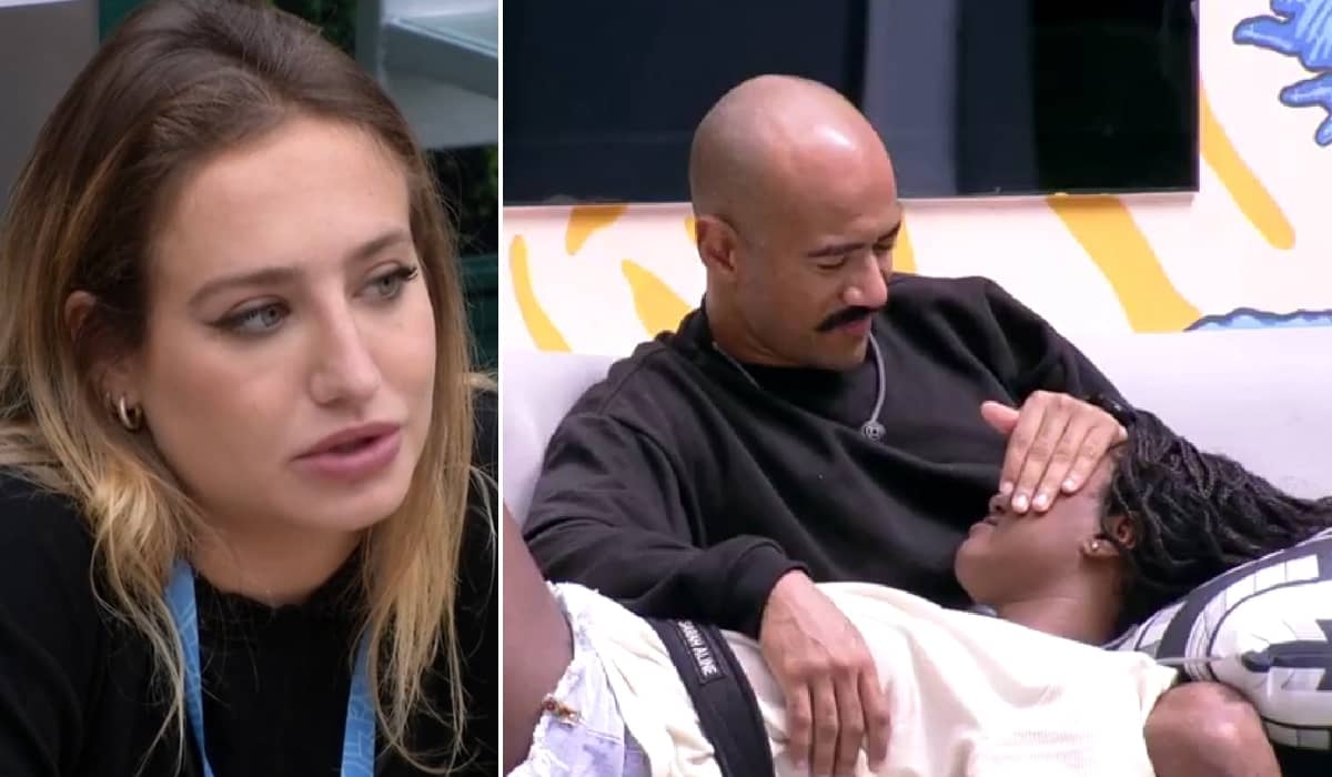 Bruna usa Paula para afetar romance entre Sarah e Alface no BBB 23