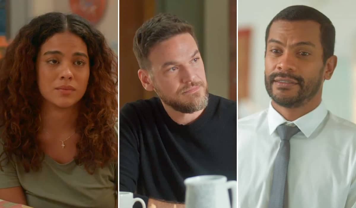 Jenifer visita Theo no hospital e deixa Ben abismado em Vai na Fé