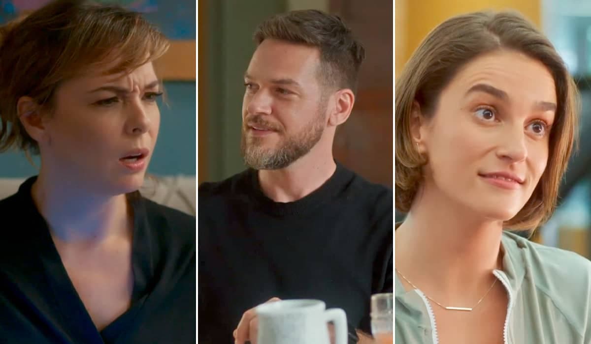 Clara sofre de ciúme de Theo e pede ajuda a Helena em Vai na Fé
