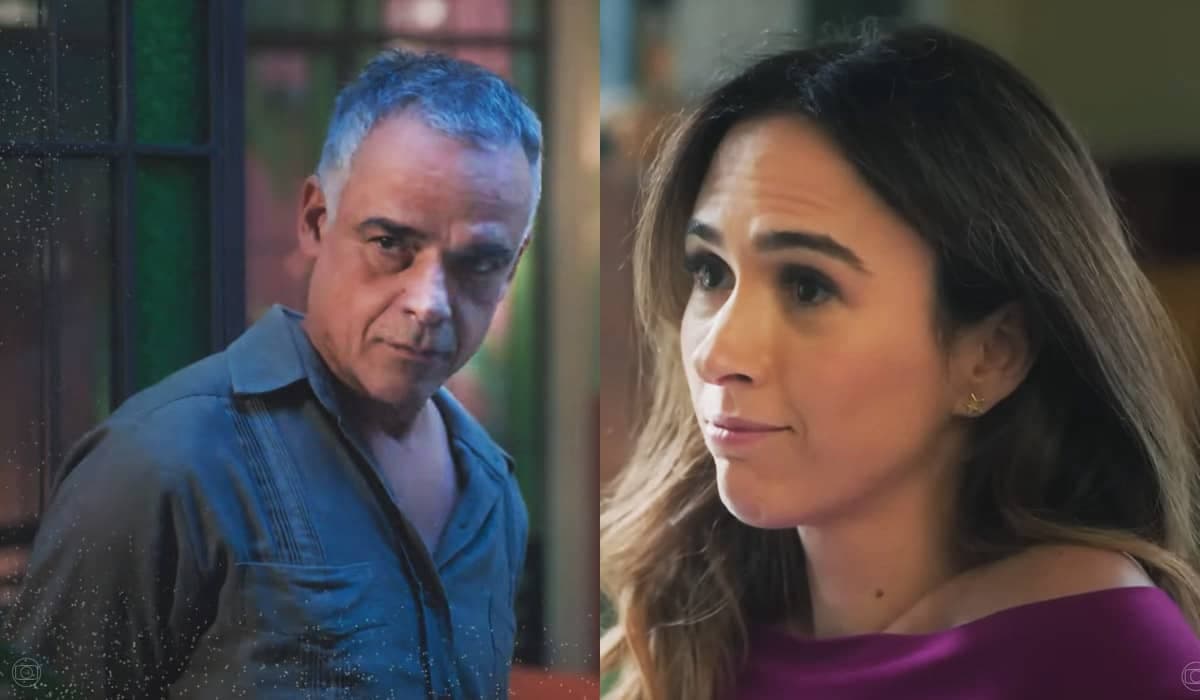 Andrade descobre segredo de Anely e chantageia a stripper em Terra e Paixão