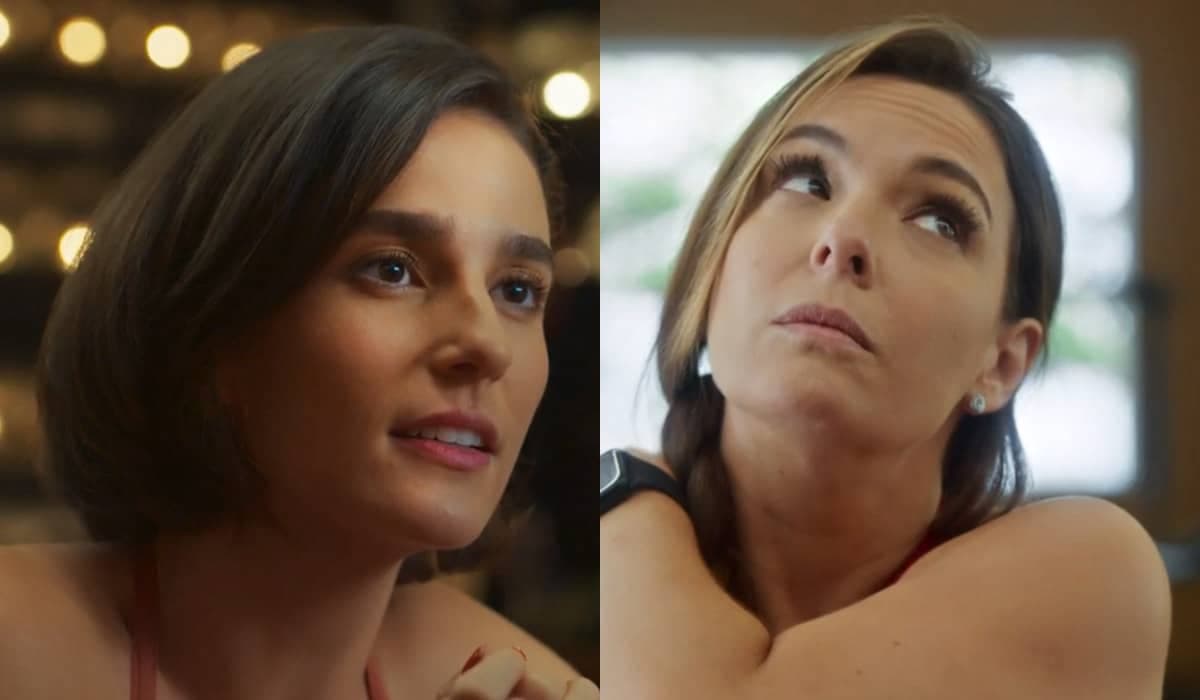 Clara e Helena rompem barreira e encaram beijão sem culpa em Vai na Fé
