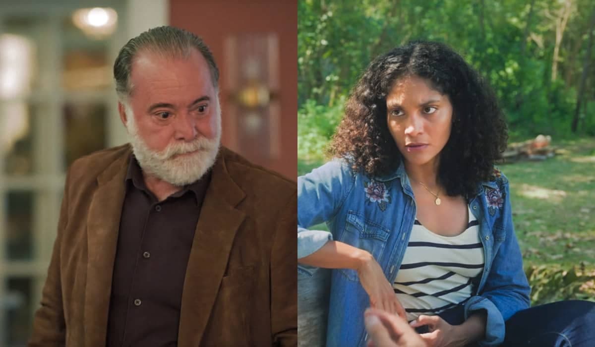 Antônio compra depoimento traiçoeiro para incriminar Aline em Terra e Paixão