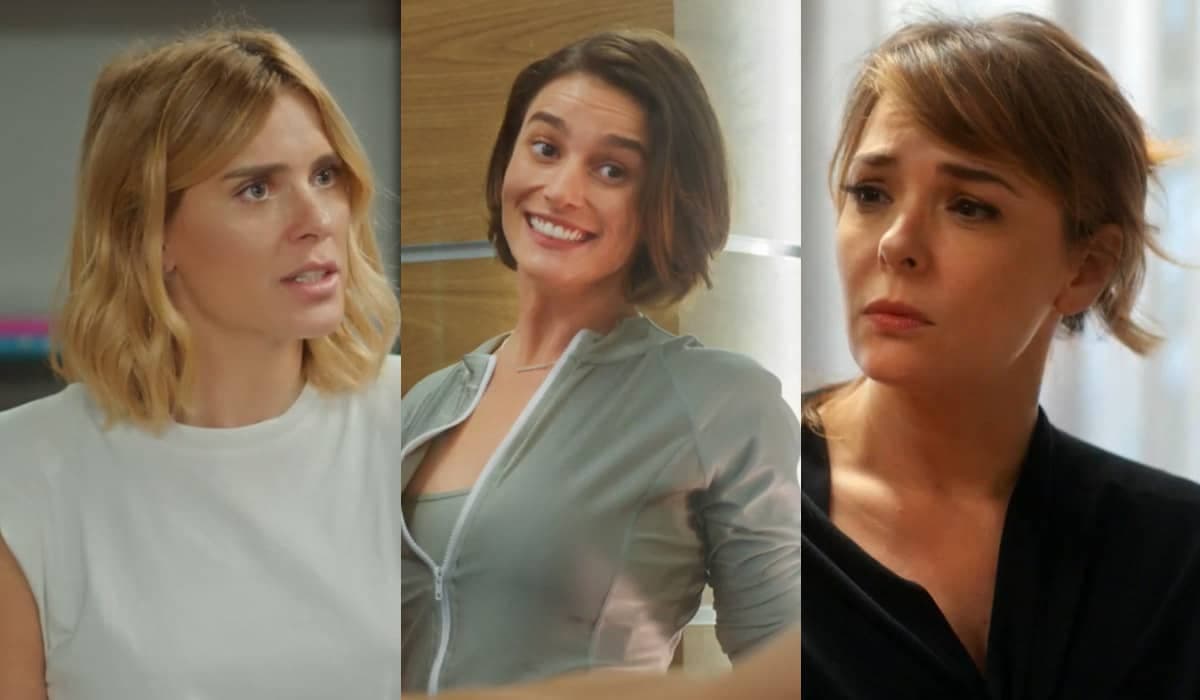 Lumiar fica intrigada ao flagrar encontro de Clara e Helena em Vai na Fé