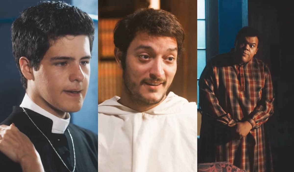 Luís se emociona com apoio de Frei João e conselho de Frei Severo em Amor Perfeito