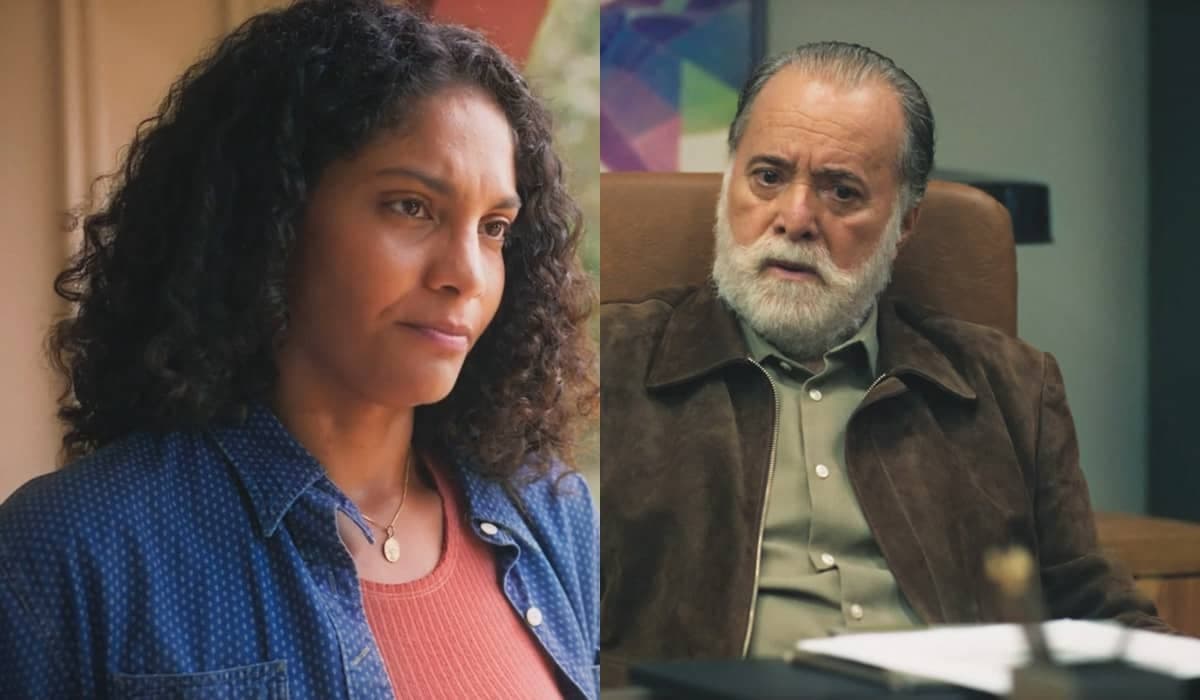 Aline diz que libera água a Antônio se ele ficar de joelhos em Terra e Paixão