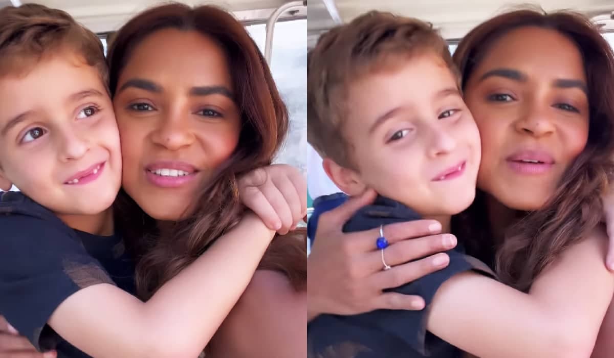 Lucy Alves e Vicente Alvite curtem dias finais de gravação de Travessia