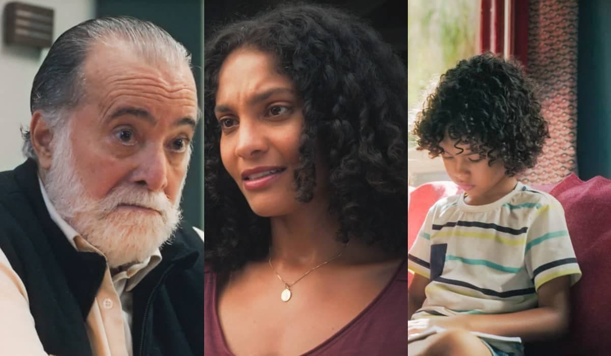 Antônio sequestra o filho de Aline para conseguir água em Terra e Paixão