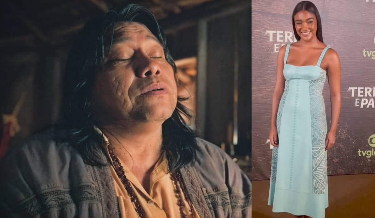 Jurecê incentiva Yandara a deixar aldeia e desbravar o mundo em Terra e Paixão