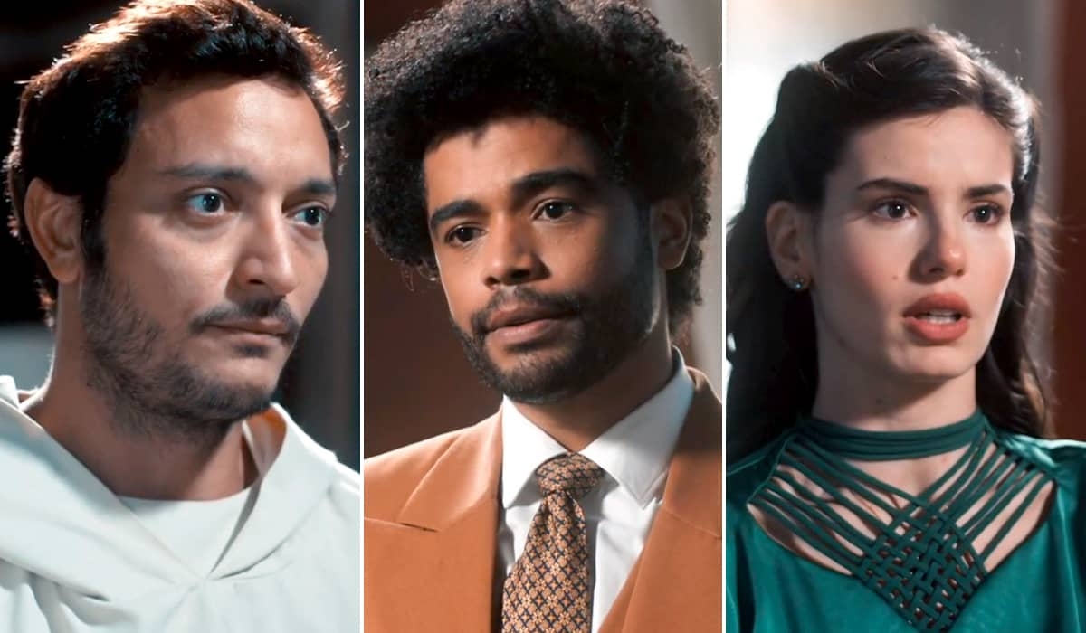 Frei João dá conselho importante, mas Orlando insiste em mentir para Marê em Amor Perfeito