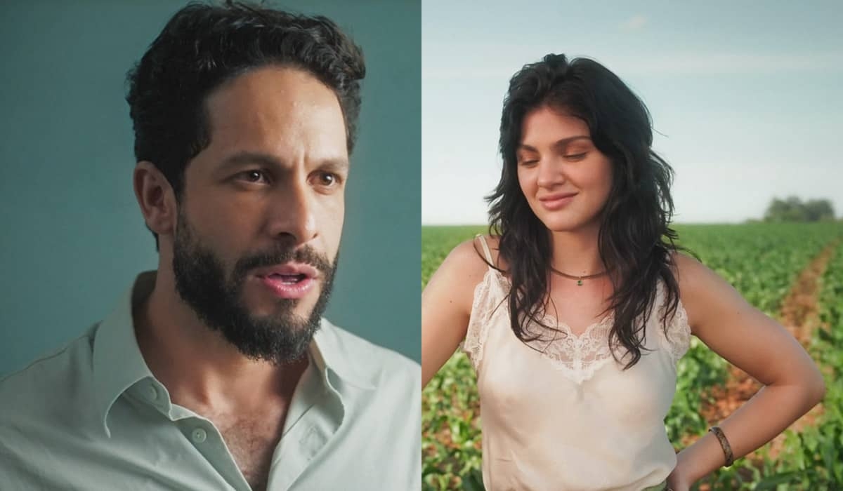 Luigi contrata atriz para fingir que é sua mãe no casamento com Petra em Terra e Paixão