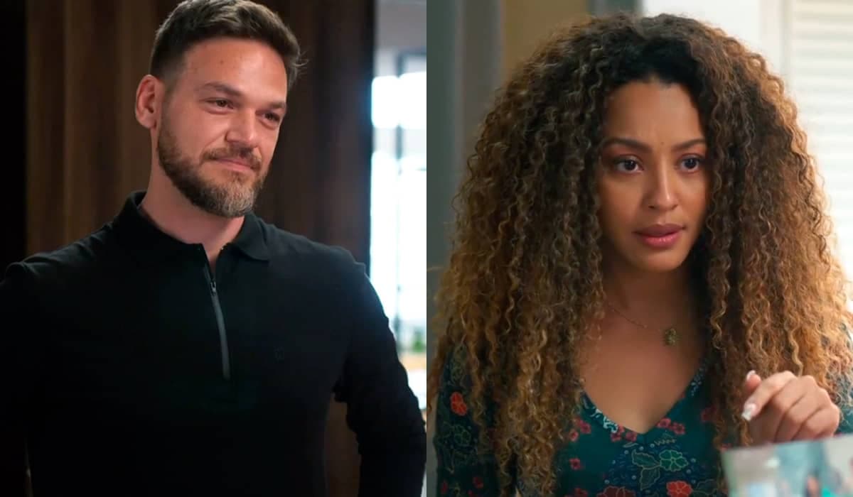 Theo discute com Sol após juiz aceitar a denúncia contra ele em Vai na Fé