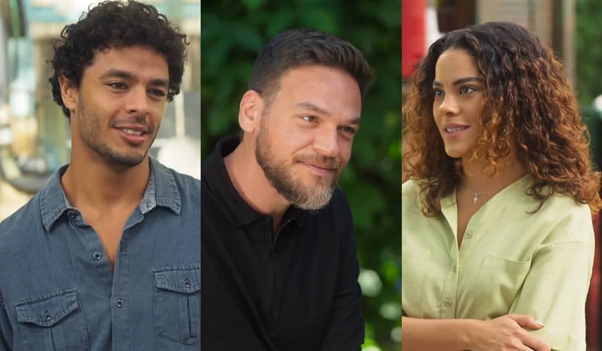 Eduardo impede que Theo chegue perto de Jenifer em Vai na Fé