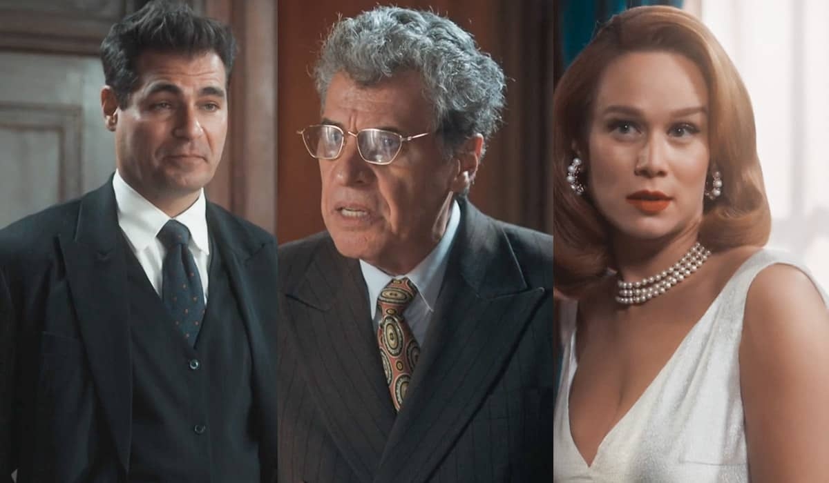 Gaspar e Anselmo se calam após receberem indenização de Gilda em Amor Perfeito