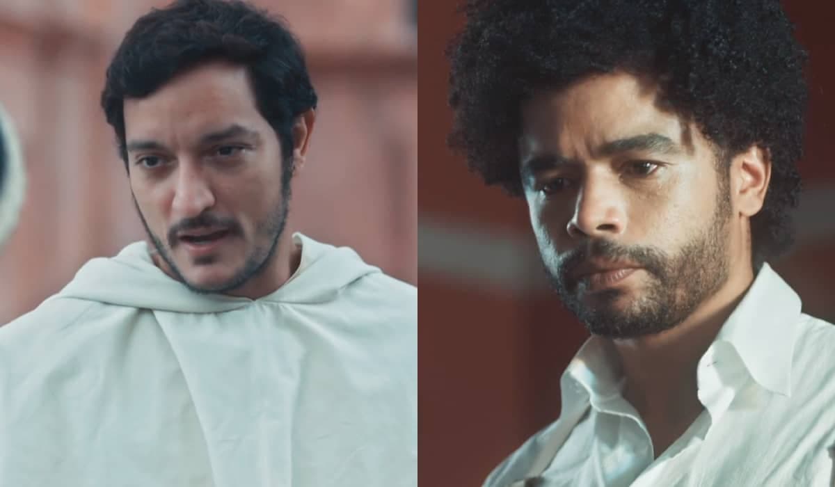 Frei João abre o coração e confessa segredo a Orlando em Amor Perfeito