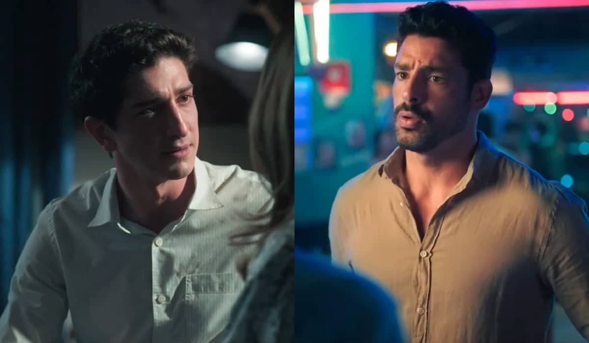 Daniel se esconde para escapar do flagra de Caio em Terra e Paixão