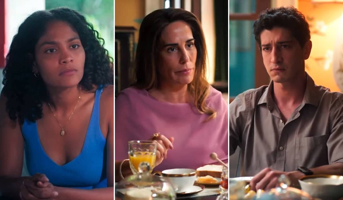 Aline se impressiona com conselho de Irene sobre namoro com Daniel em Terra e Paixão