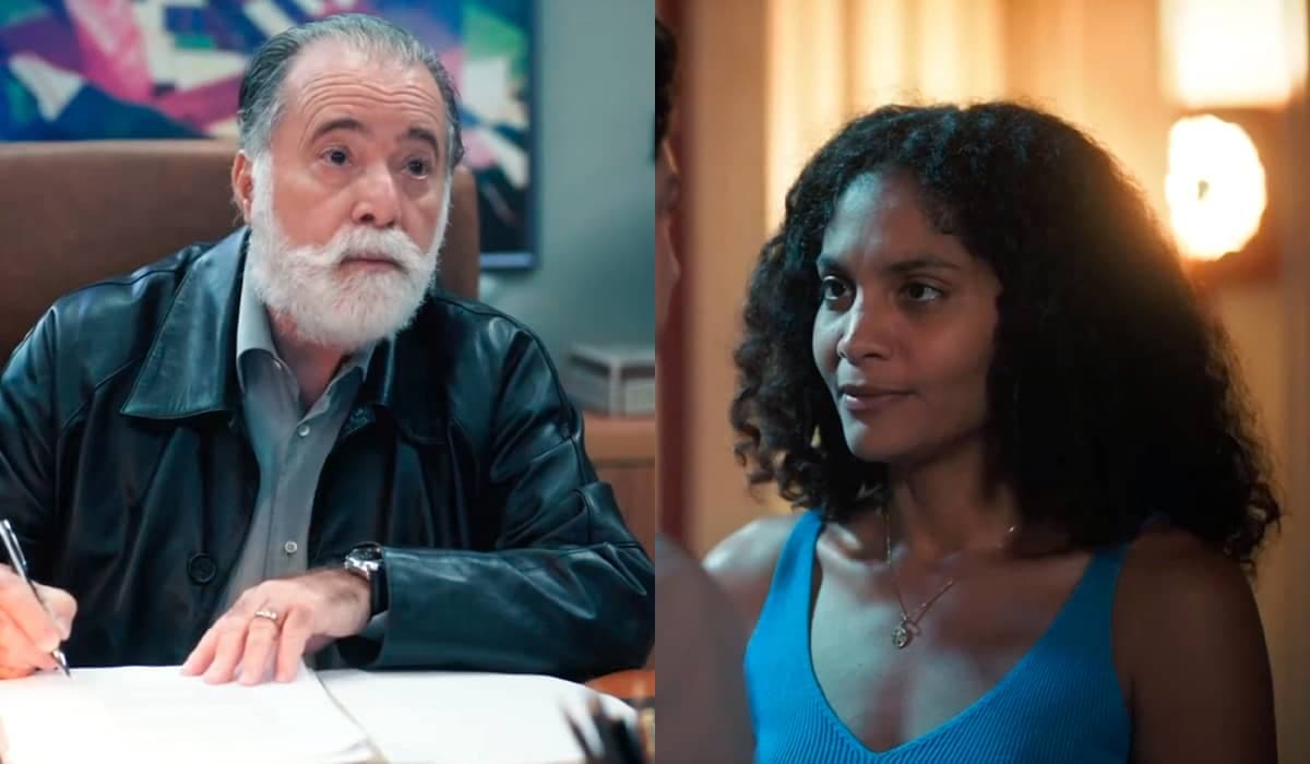 Antônio jura vingança contra a pessoa que ajudou Aline em Terra e Paixão