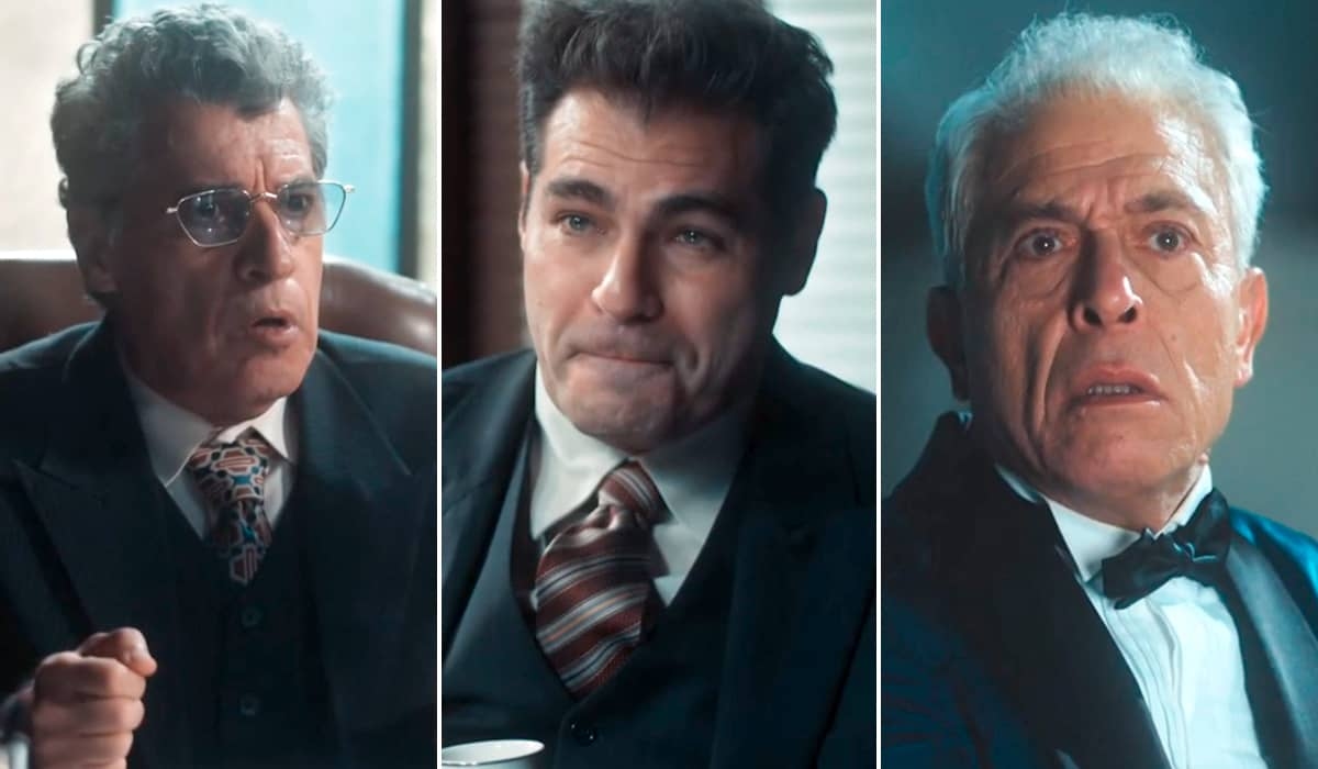 Anselmo desaba ao descobrir o envolvimento de Gaspar na morte de Leonel em Amor Perfeito