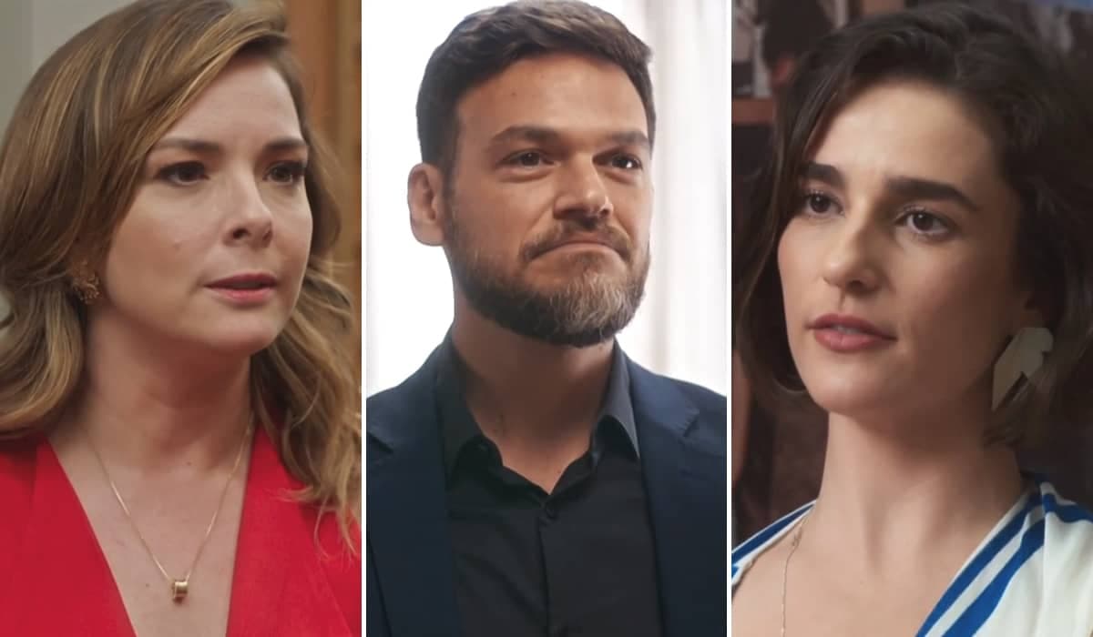 Clara se rende à chantagem de Theo e deixa Helena indignada em Vai na Fé