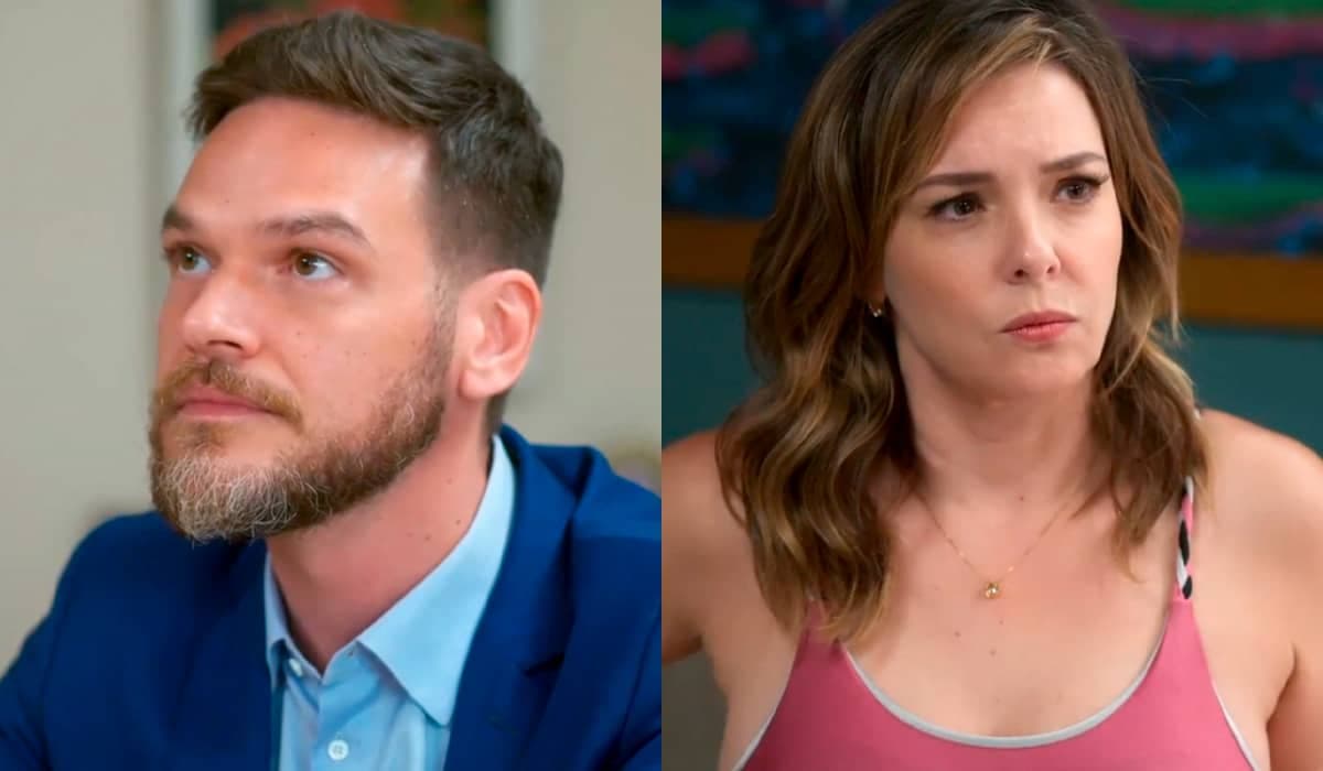 Theo se vinga de Clara e a deixa sem salário em Vai na Fé