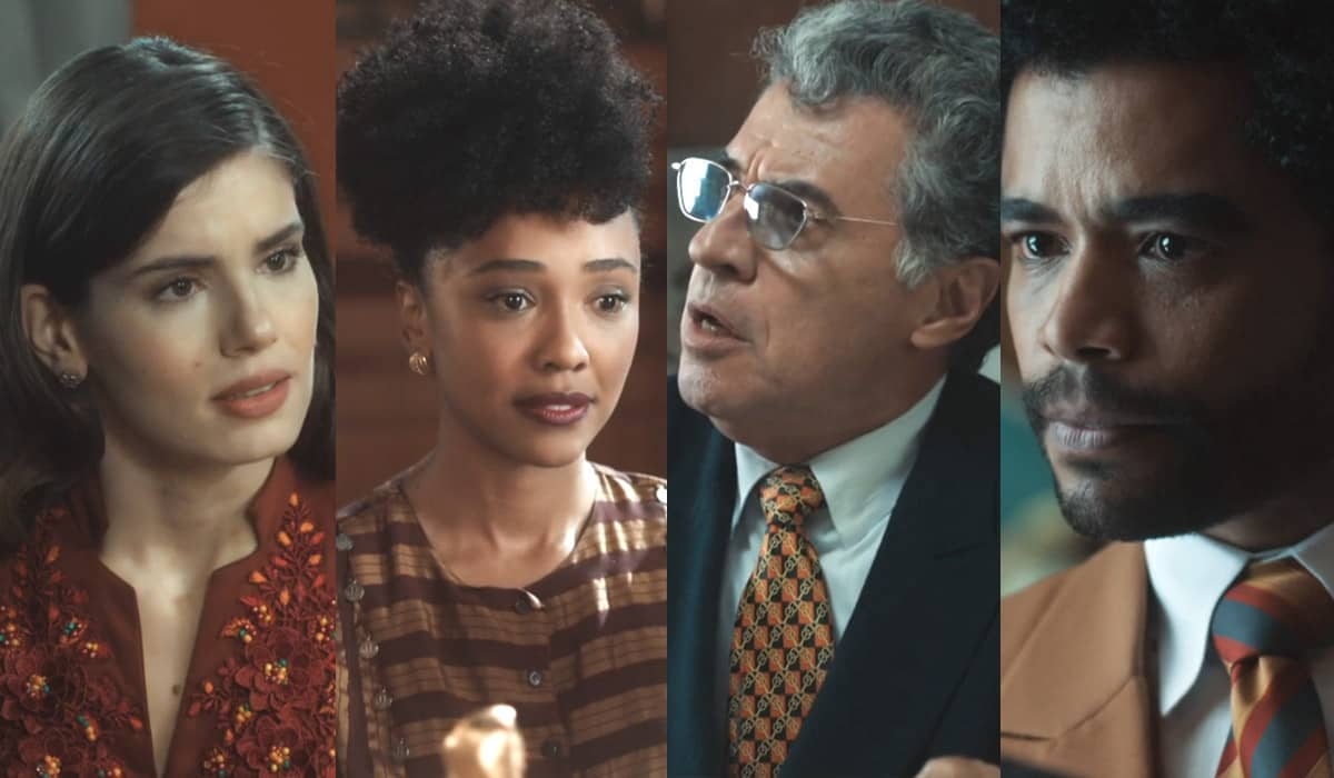 Marê flagra Lucília com Anselmo e conta tudo para Orlando em Amor Perfeito