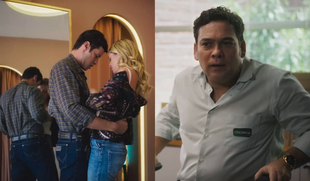 Tadeu congela ao descobrir que o filho na barriga de Graça é de Marino em Terra e Paixão