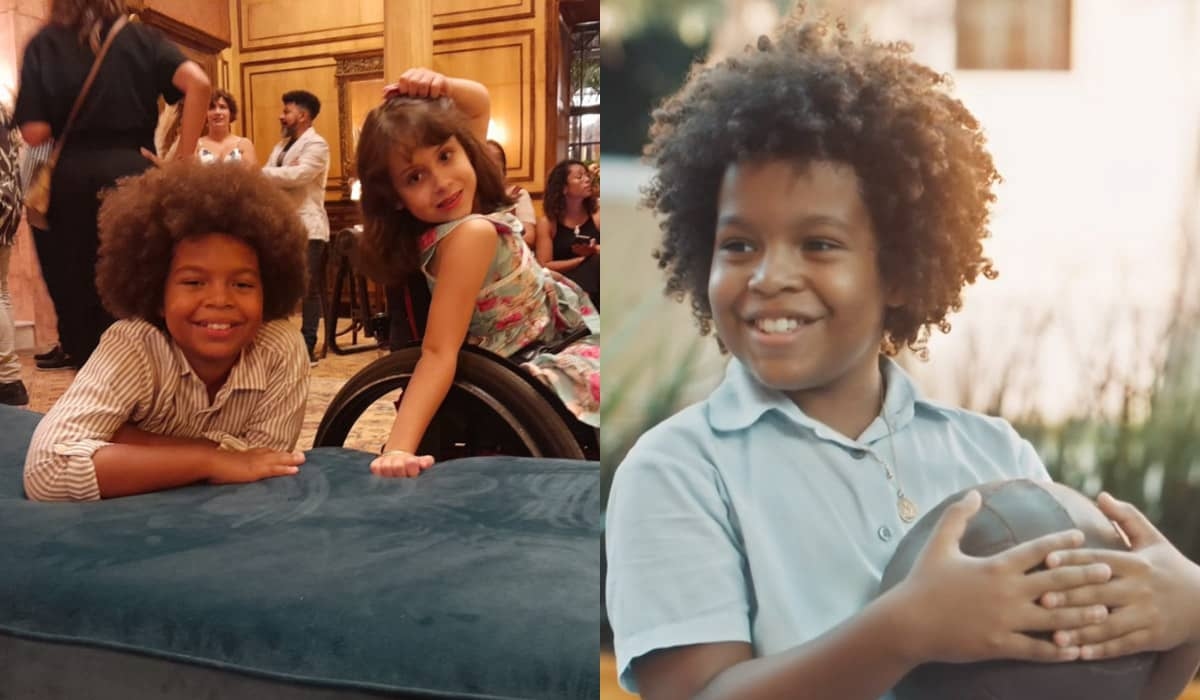 Marcelino vira grande amigo de Clara, filha do frei João em Amor Perfeito