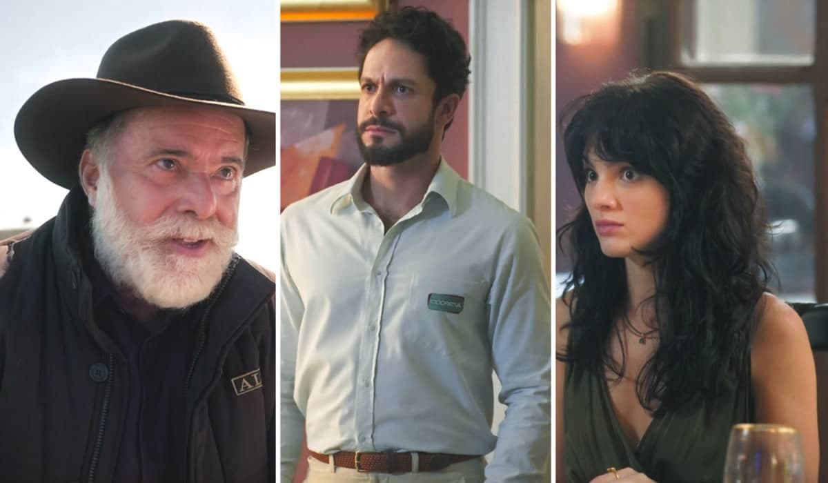 Antônio gera desconfiança ao antecipar casamento de Luigi e Petra em Terra e Paixão