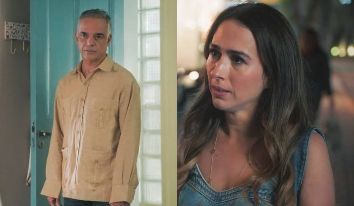 Andrade ameaça Anely e exige parte do seu lucro como stripper em Terra e Paixão