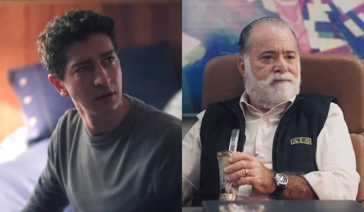 Daniel solta bomba e afirma para Antônio que ama outra mulher em Terra e Paixão